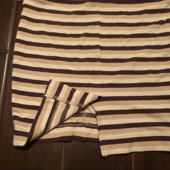 Catch My i Size: Small Brown, Tan & Cream Skirt - Picture 3 of 4